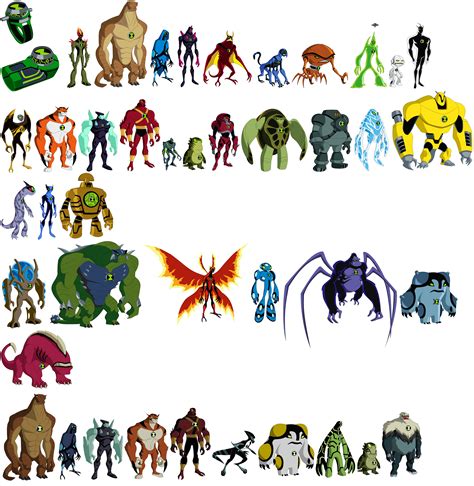 ben 10: alien force characters|ben 10 ultimate alien all.